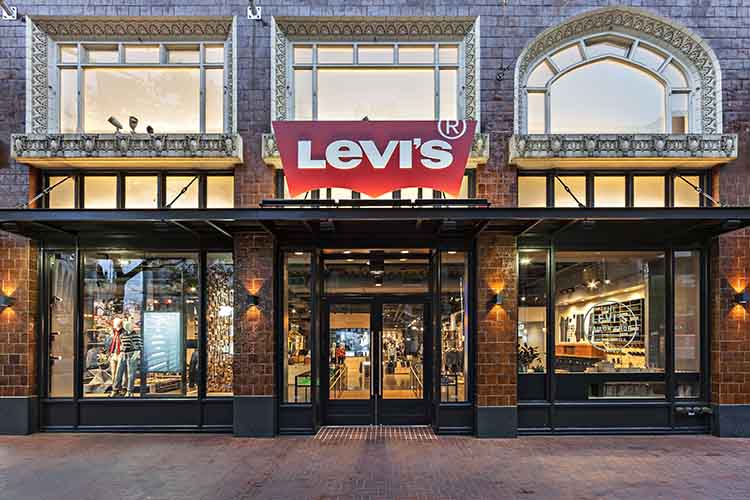 Levi's Store accepteert American Express